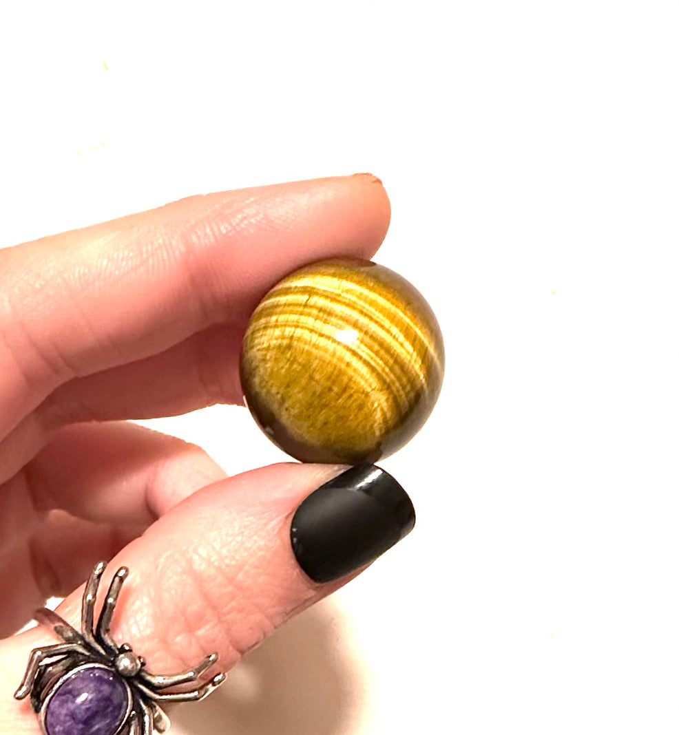 Golden Tigers Eye Small Sphere