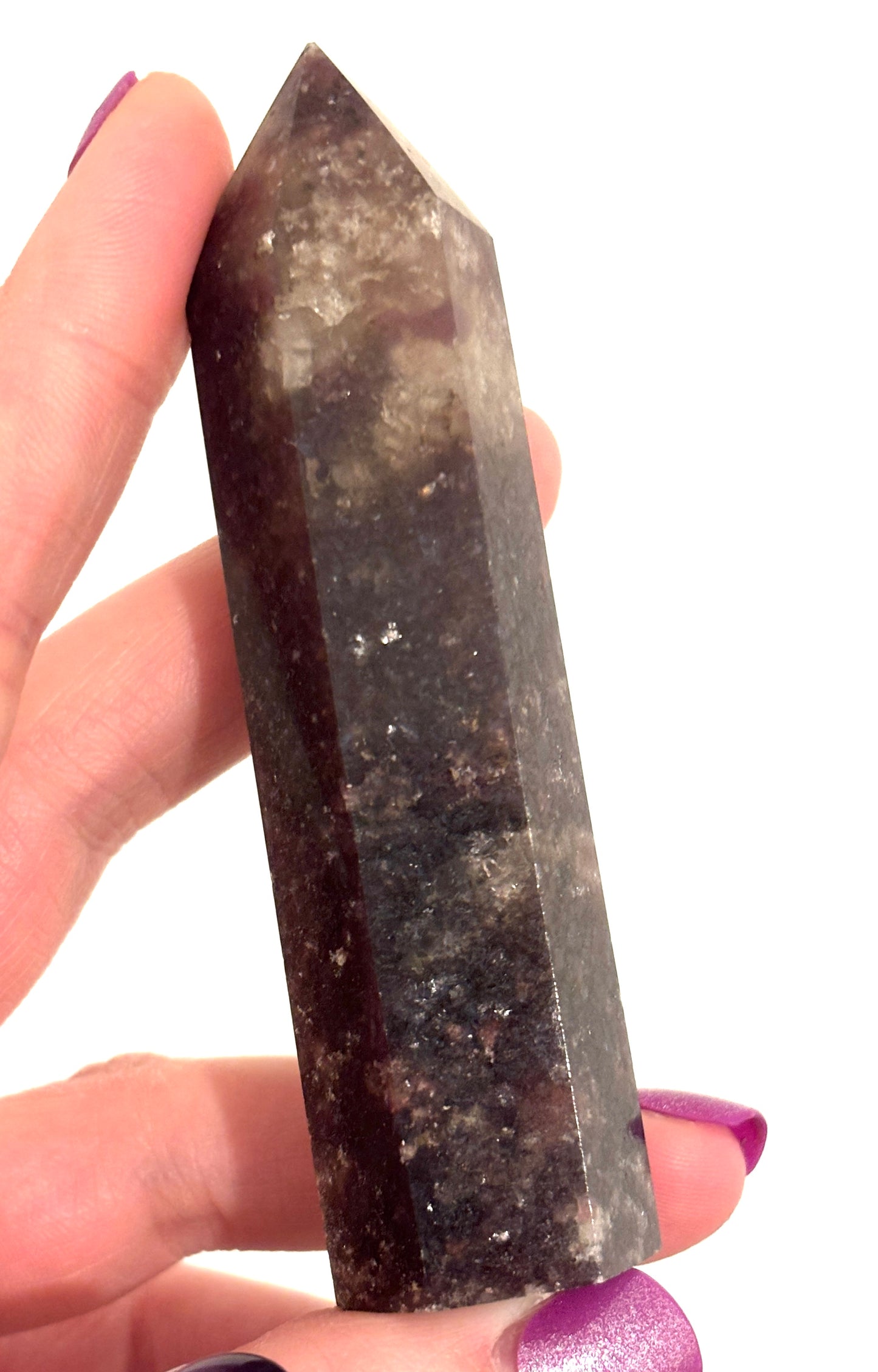 Midnight Lepidolite Small/Medium Tower