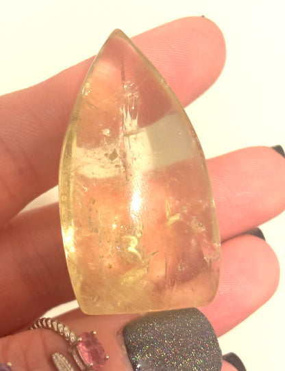 Natural Citrine High Grade Small Freestanding Freeform