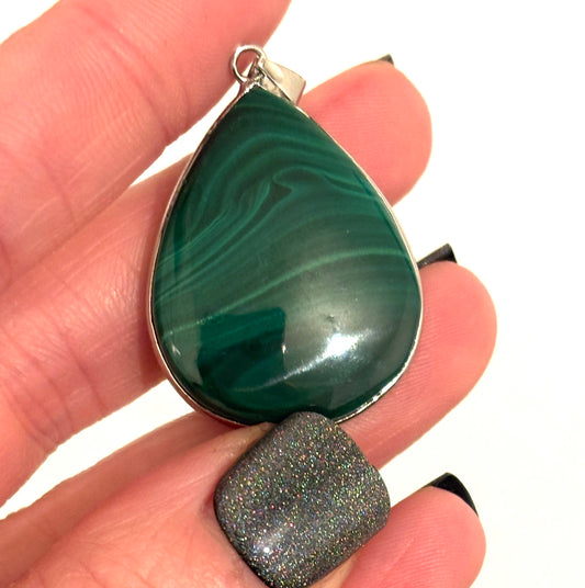 Malachite High Grade Pendant