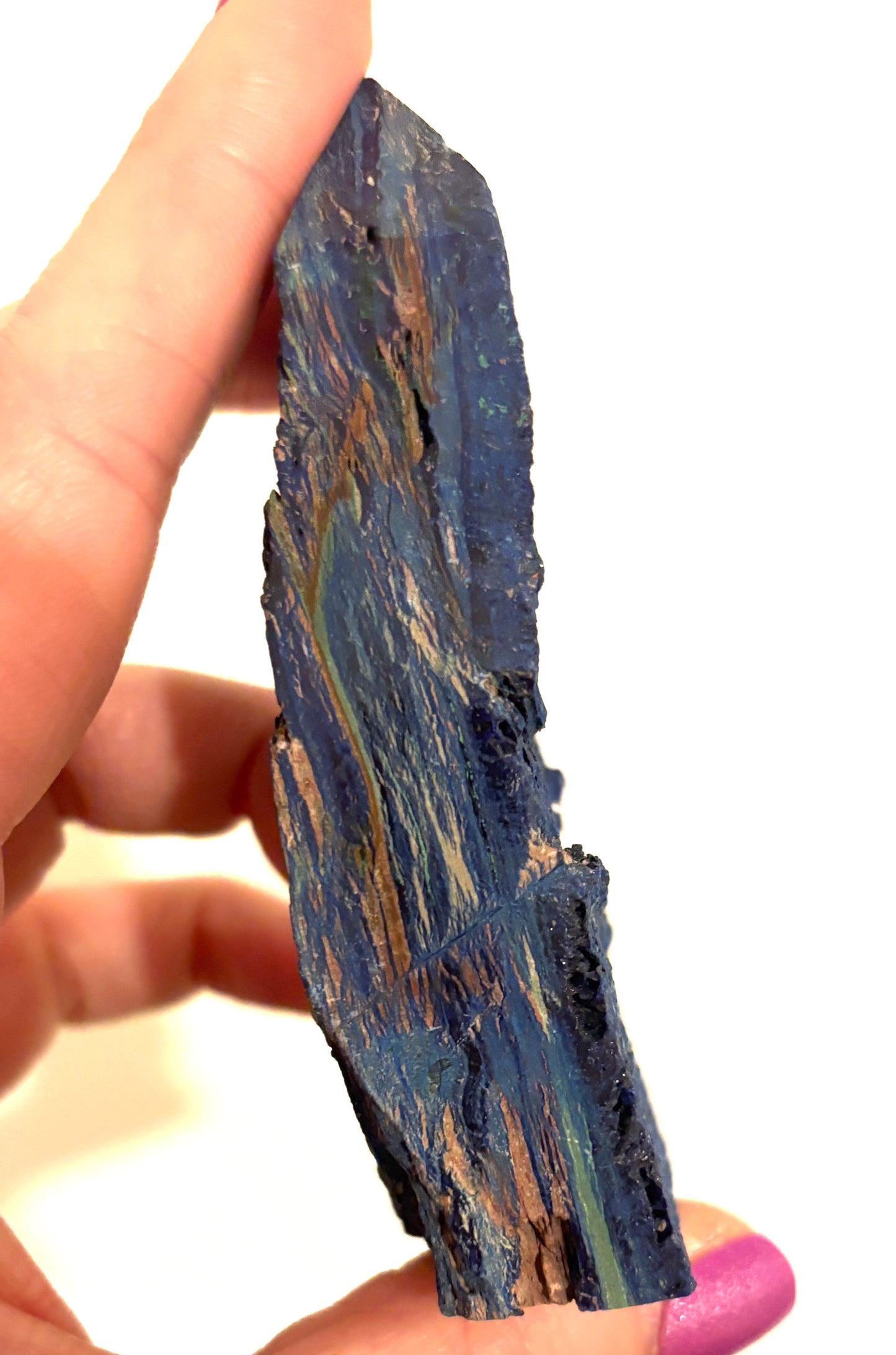 Azurite (With Malachite)Rare Tower