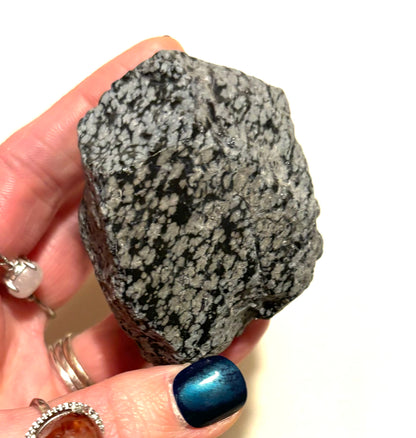 Snowflake Obsidian Chunky Raw