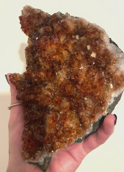 Citrine (HTA) High Grade 1.3 Kilo Cluster